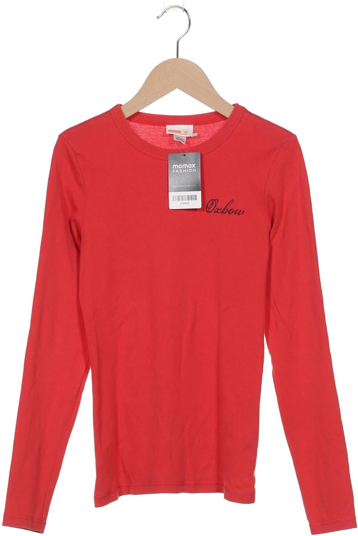 Oxbow Damen Langarmshirt, Rot, Gr. Xxs, Baumwolle - Second Hand