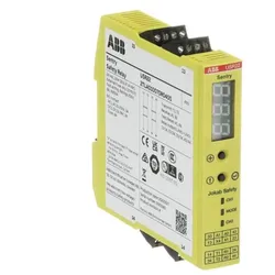 ABB Sentry USR10 SAFETY UNIVERSAL RELAY 24 V DC Relaisausgänge 3 NC+ 1 NO, 1-Digit Display erweiterte Sicherheitstimer-Funktionen