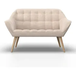 Sofa Monique Beige Webstoff