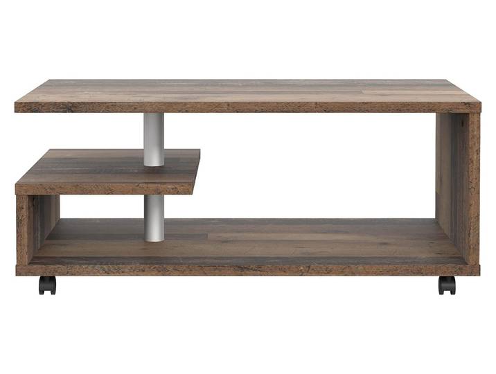 FORTE Bailey Couchtisch, Holzwerkstoff, Old – Wood Vintage, 105 x 60 x 45.60 cm