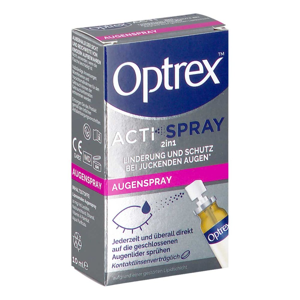 Reckitt Benckiser Deutschland GmbH OPTREX ActiSpray 2in1 für trockene & gereizte Augen 10822217