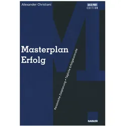 Masterplan Erfolg, Fachbücher von Alexander Christiani