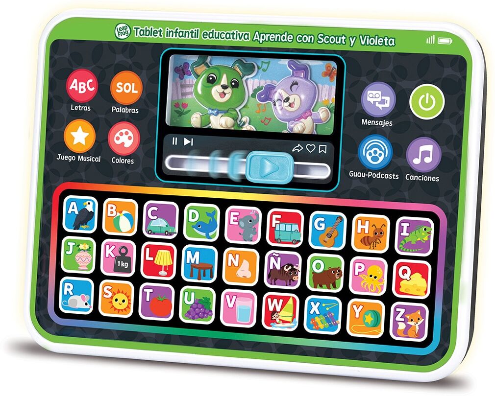 Leap Frog Tablet infantil educativa Aprende con Scout y Violeta.