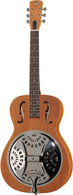 Dobro Hound Dog Round Neck Vintage Brown matt