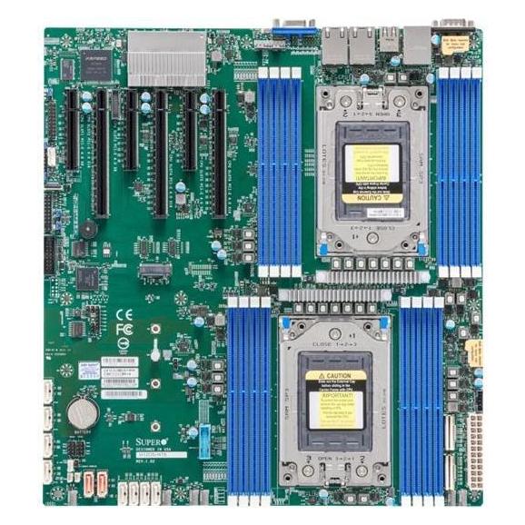 Supermicro (NR)H12 AMD DP Rome/Milan (SP3, E-ATX) (MBD-H12DSI-NT6-B)