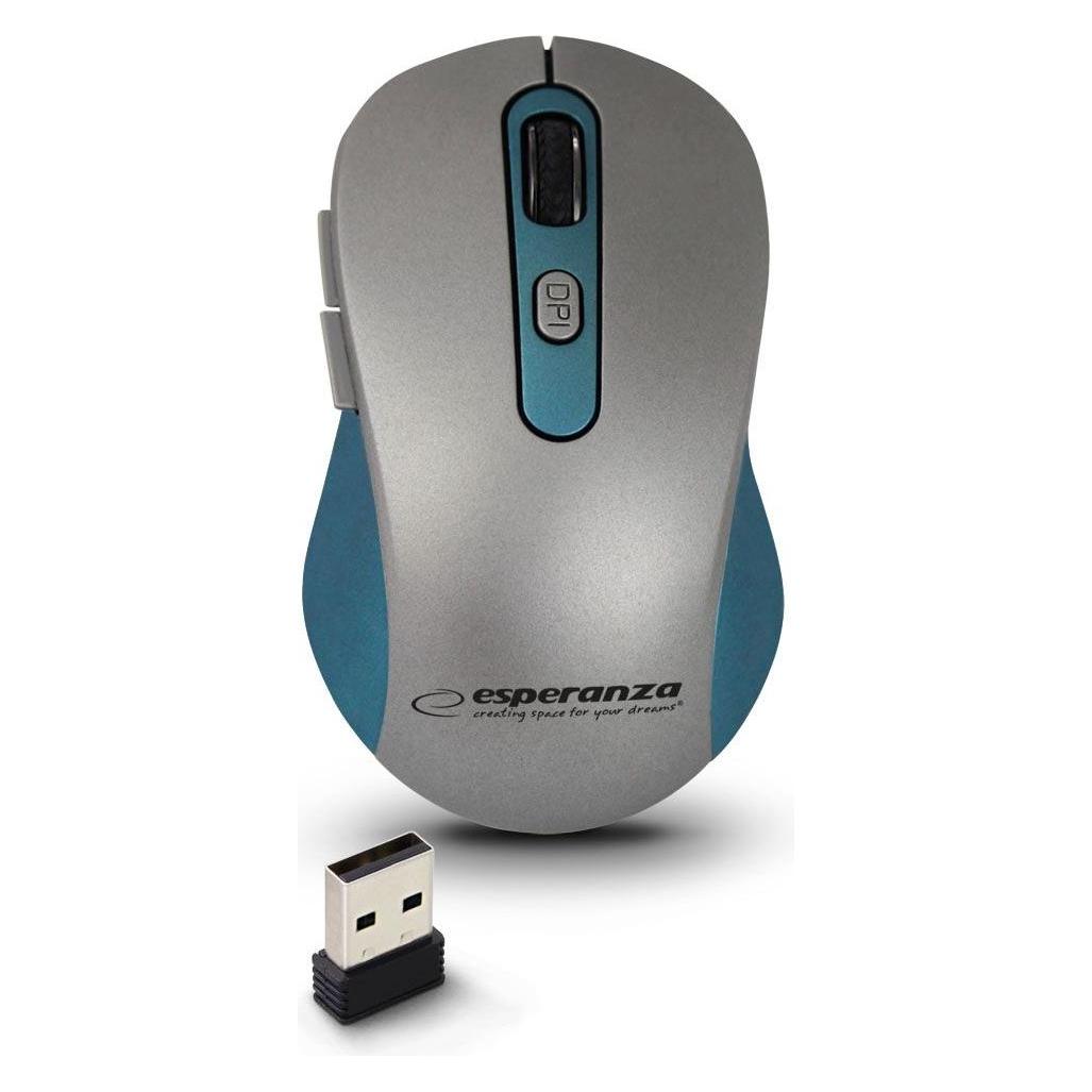 Esperanza EM131B Adara Wireless Mausblau (Kabellos) (EM131B)