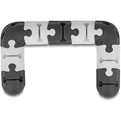 DELOCK Kabelhalter selbstklebend modular Set 9 Stück