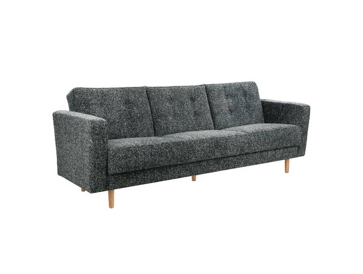 Tchibo - 3-Sitzer Schlafsofa »Janny« - 224x83x81cm - anthrazit -