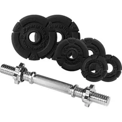 ENERGETICS Kurzhantel-Set Guss - 10 kg, Größe ONE SIZE in Silber Silber