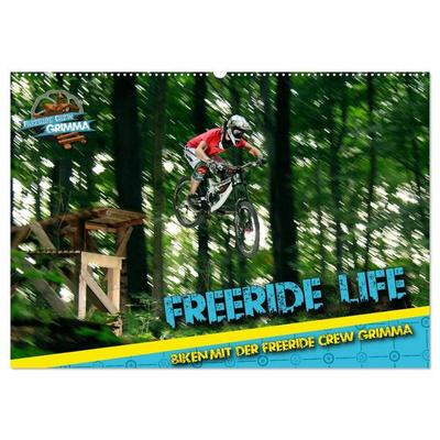 Freeride Life (Wandkalender 2027 DIN A2 quer), CALVENDO Monatskalender
