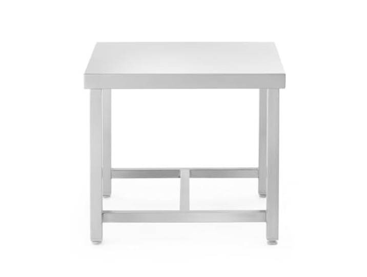 HENDI Topfständer, für große Töpfe, Verstellbare Füße, 500x500x(H)450mm, Edelstahl
