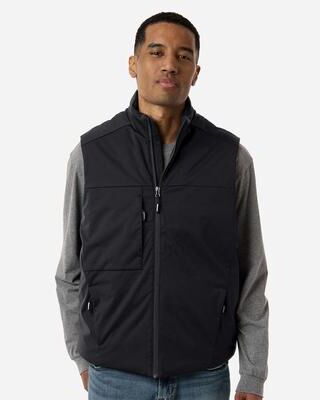 CORE365 CE716 Techno Lite Flat-Fill Insulated Vest in Black size XS   Polyester
