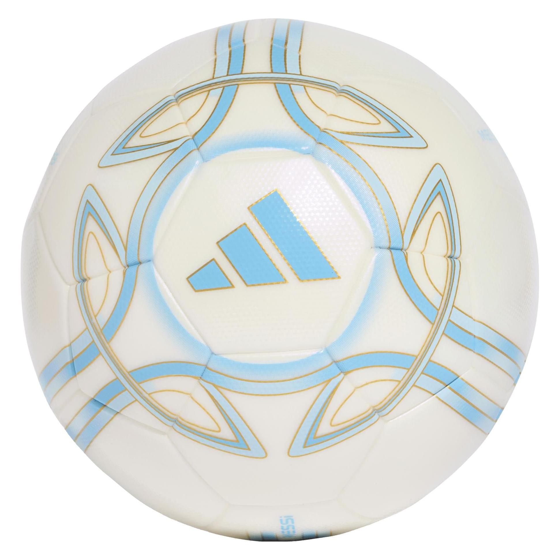 Adidas Fussball Messi League Ball LGE Ballgrösse - 5 /Beige/Ivory (5) (KE7541_5)