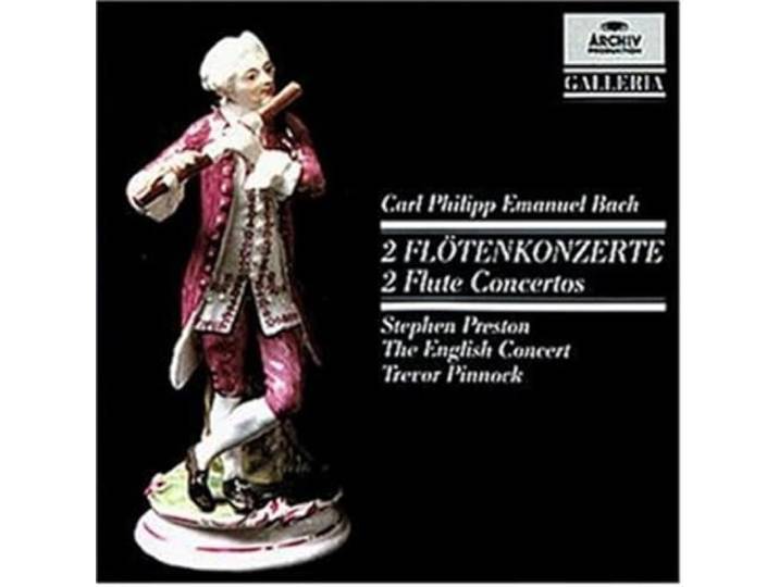 CPE Bach: 2 Flute Concertos / Stephen Preston, Pinnock