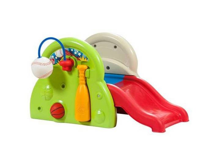 Kinderrutsche, Mehrfarbig, Kunststoff, 68.6x39.4x73.7 cm, EN 71, Freizeit & Co, Gartenspielzeug, Kinderrutschen