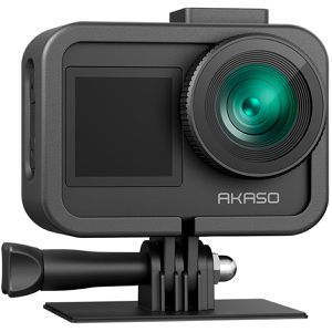 Akaso Brave 7 Sport Kit Action-Cam, wasserdicht bis 10m, 4K/30fps, 20MP, 110° Weitwinkel, WLAN
