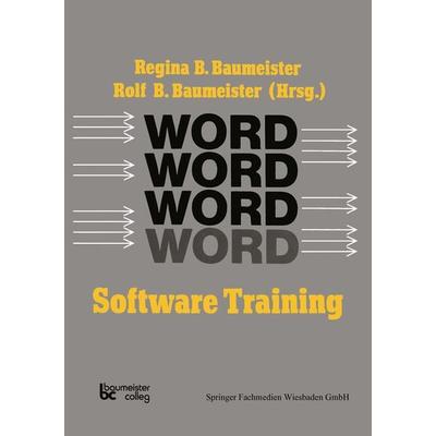 Word Software Training, Taschenbuch von Sabine Dombrowski, Vieweg & Teubner, 978-3-663-01991-6
