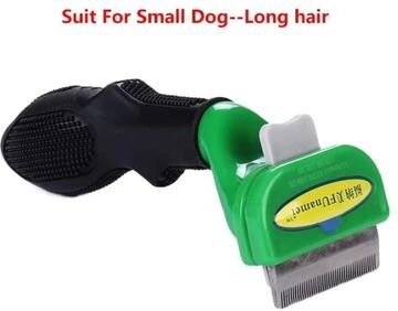 Uplifted Finds Self Cleaning Pet De Shedding Brush dog S Long Hair 1