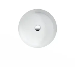 LAUFEN Living City Einbauwaschtisch 8134390001551 außen 45x45,5cm, weiß, mit Überlauf, ohne Hahnloch