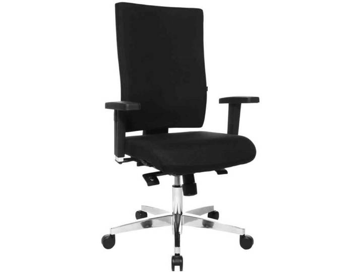 Siège pivotant - TOPSTAR - Lightstar 20 - Noir - Accoudoir réglable G3 - Dossier ergonomique