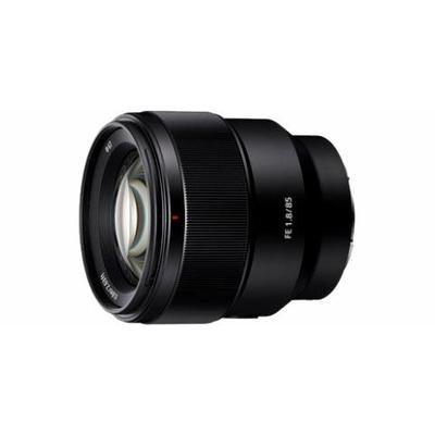 SONY Objektiv "SEL85F18", schwarz, Ø:7,8cm, Objektive