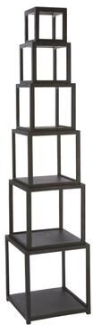 Tripar International, Inc. Wood Stacked Cubes, Set of 6
