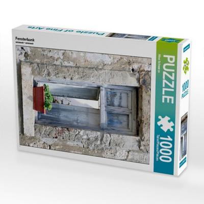 CALVENDO Puzzle Fensterbank 1000 Teile Puzzle hoch | 1000 Teile Lege-Größe 64 × 48 cm Foto-Puzzle für glückliche Stunden