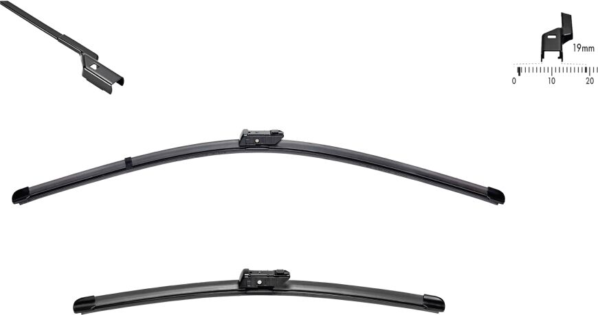 Swf Wischblatt Original Visioflex Set 119414 Vorne Für Bmw Volvo Asia Lexus