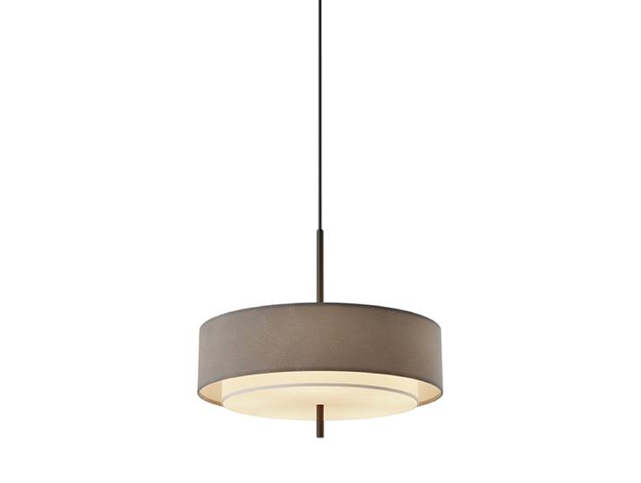Design Pendellampe „Bergamo“ Schwarz, Grau Maytoni