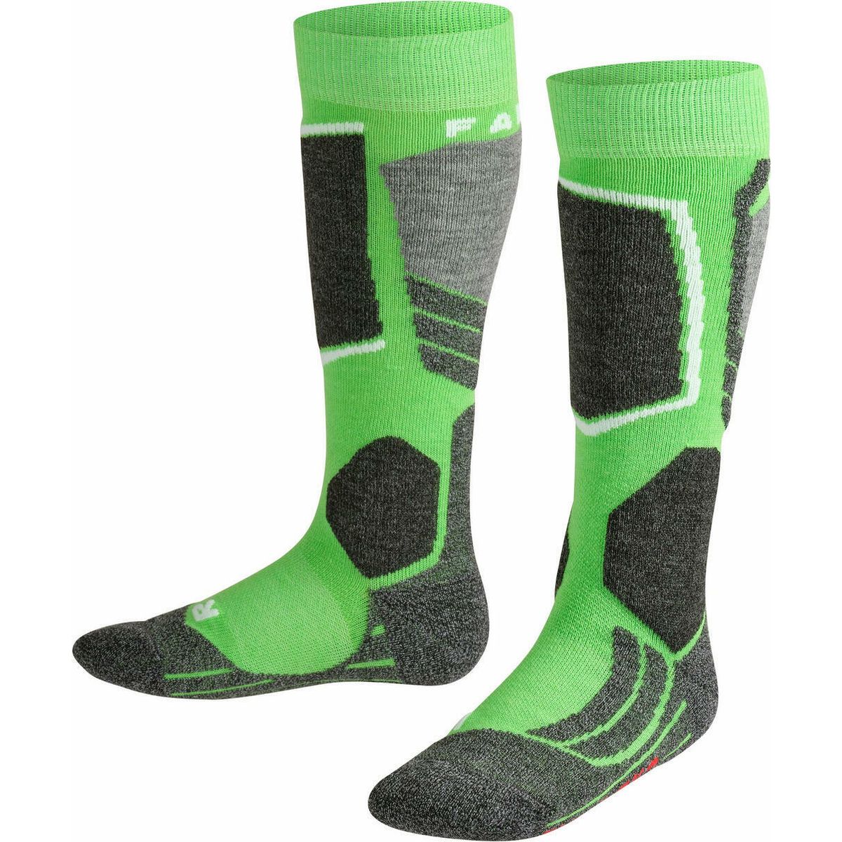 Falke SK2 Intermediate Kinder Skiing Kniestrümpfe vivid green (7231) 35-38 11432-7231-35-38