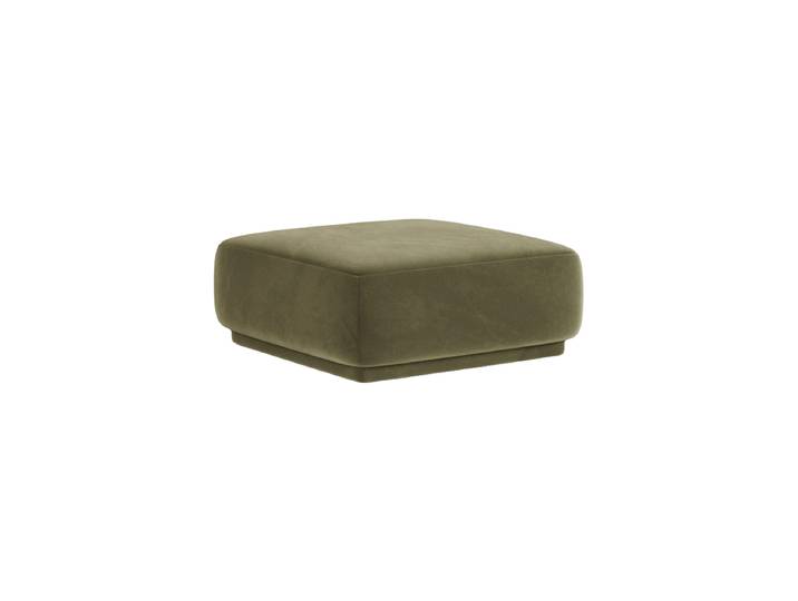 Design Sitzpouf Jane Samt Grün chosen by Bloomingloft
