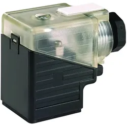 Murr Elektronik Ventilstecker, Elektronikkabel + Stecker, Transparent, Schwarz