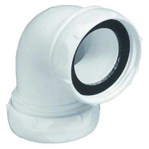 Purus Afløbsvinkel 1 1/2" 32mm hvid (1146612)