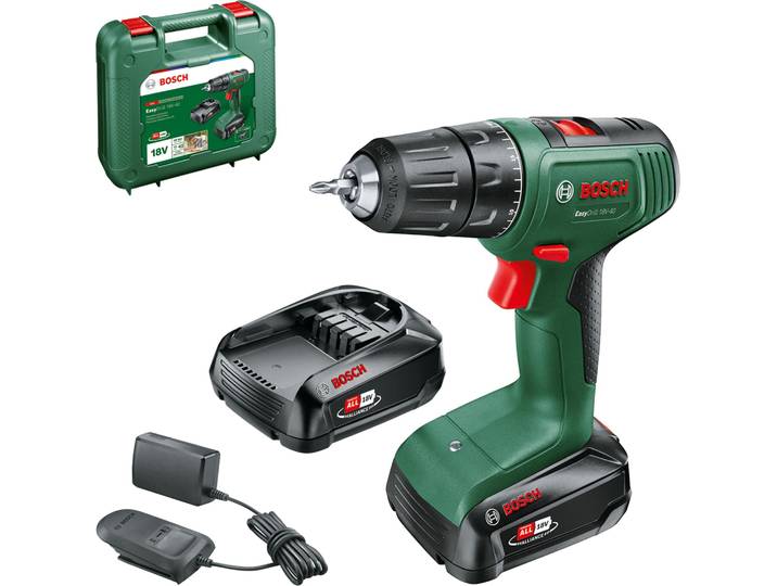 Akku-Bohrschrauber EasyDrill 18V-40, 2 x Akku PBA 18V 1.5Ah