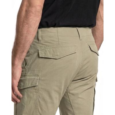 Cargohose G-STAR "Cargohose 3D Regular Tapered", Herren, Gr. 32, Länge 32, beige (dune), Obermaterial: 99% Baumwolle, 1% Elasthan, Hosen Cargohose