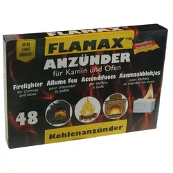 Anzündwürfel Kamin Anzünder Grillanzünder Ofenanzünder Feueranzünder 48 Stück