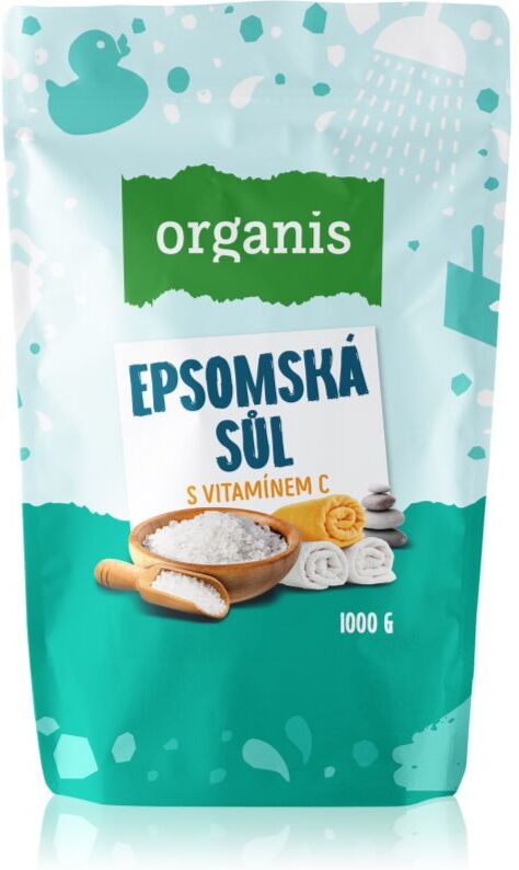 Organis Epsom salt with Vitamin C bath salts 1000 g