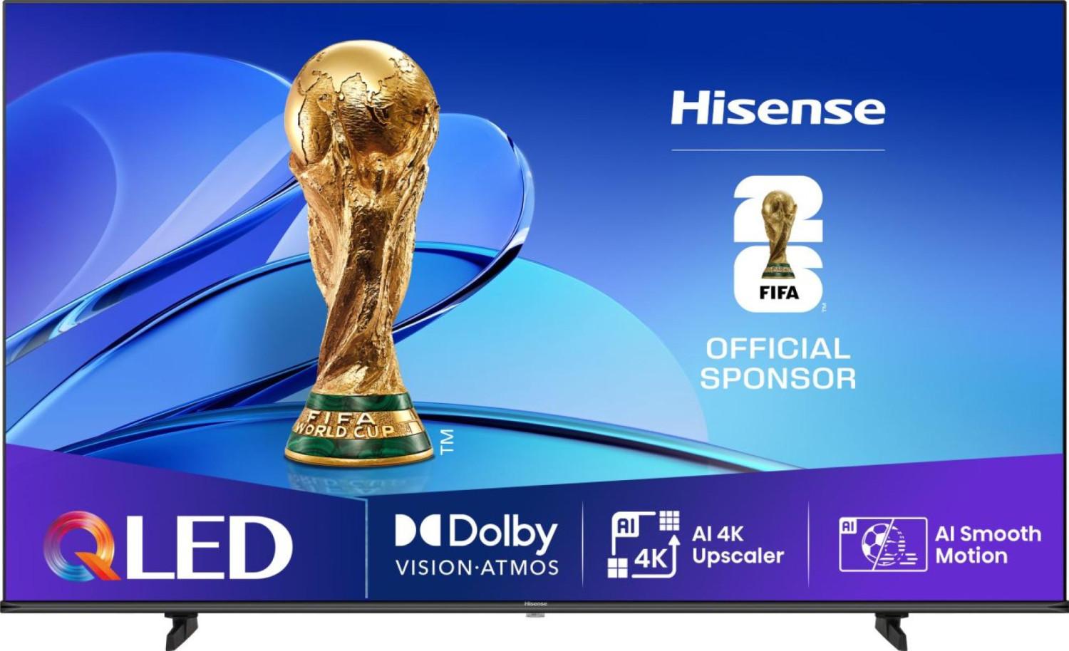Hisense 50E79Q, 127 cm (50"), 3840 x 2160 Pixel, QLED, Smart-TV, WLAN, Schwarz