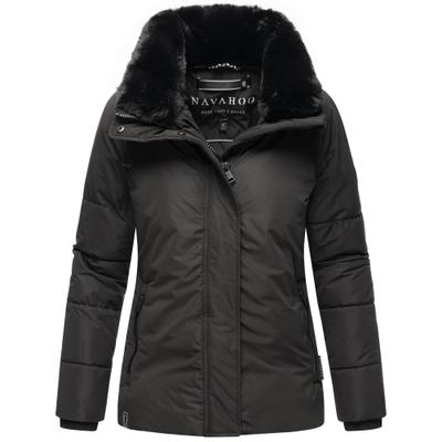 Winterjacke NAVAHOO "Frostii XIV", Damen, Gr. L (40), schwarz, Obermaterial: 100% Polyester. Futter: 100% Polyester. Wattierung: 100% Polyester. Ärmelfutter: 100% Polyester, gerade hüftbedeckend, hoch geschlossener Ausschnitt, eng...