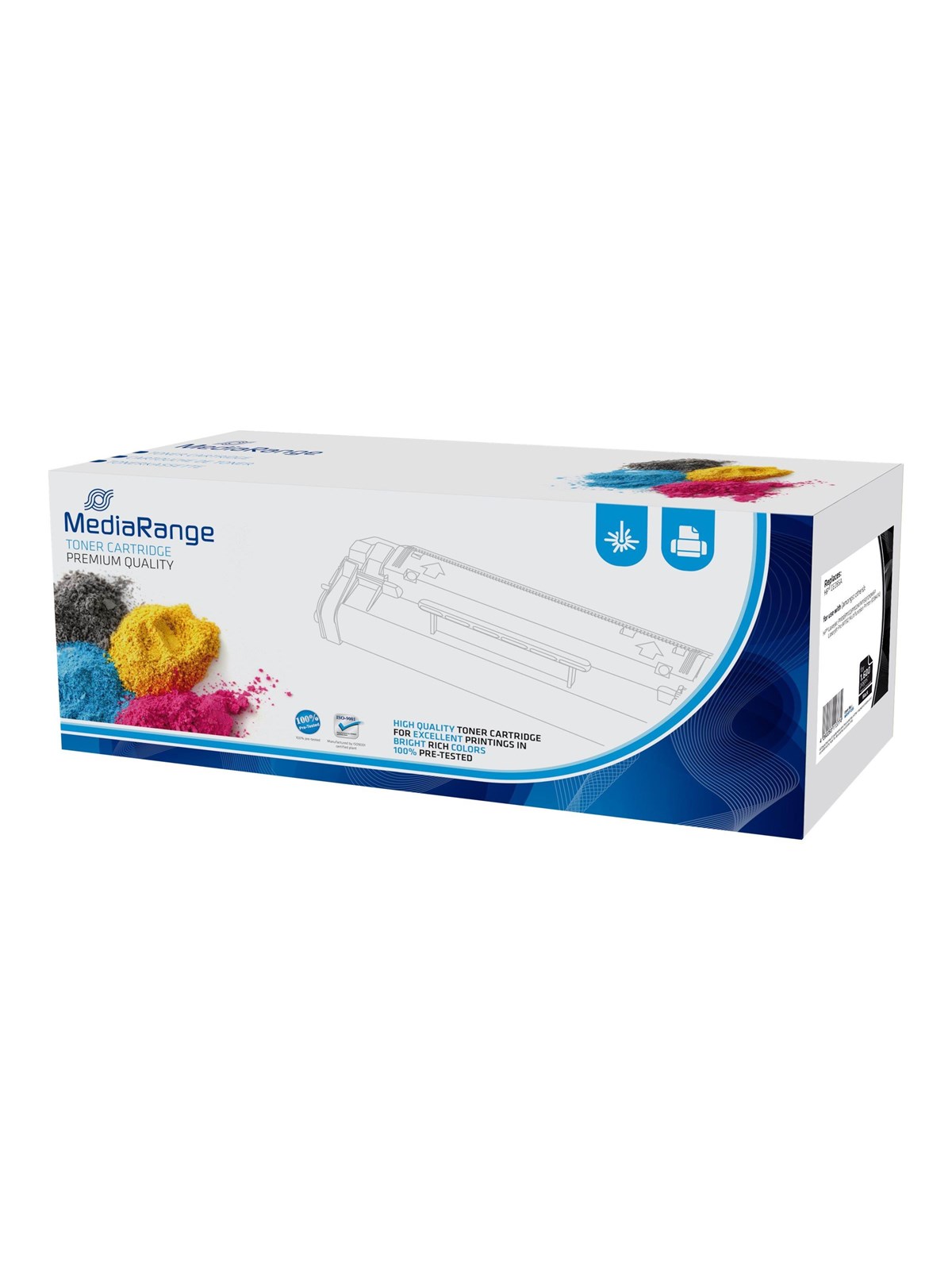 MediaRange - black - toner cartridge (alternative for: Canon 718BK)