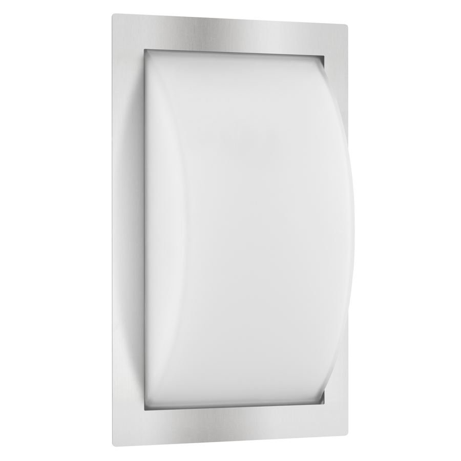 LCD Wandaußenleuchte mit Sensor 31x20cm Edelstahl 050SEN 8033239494175