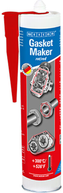 WEICON Spezial-Dichtstoff Gasket Maker 310 ml rot (10049930)
