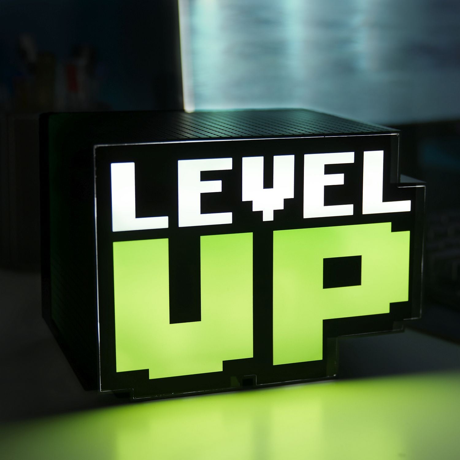 Paladone Level Up Nachtlamp met geluid in retro gamingstijl