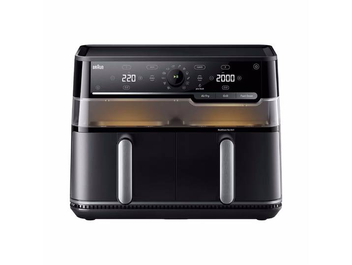 Braun TwinCook5 / TD5073BK Fritteuse – Airfryer - Friteuse – schwarz matt