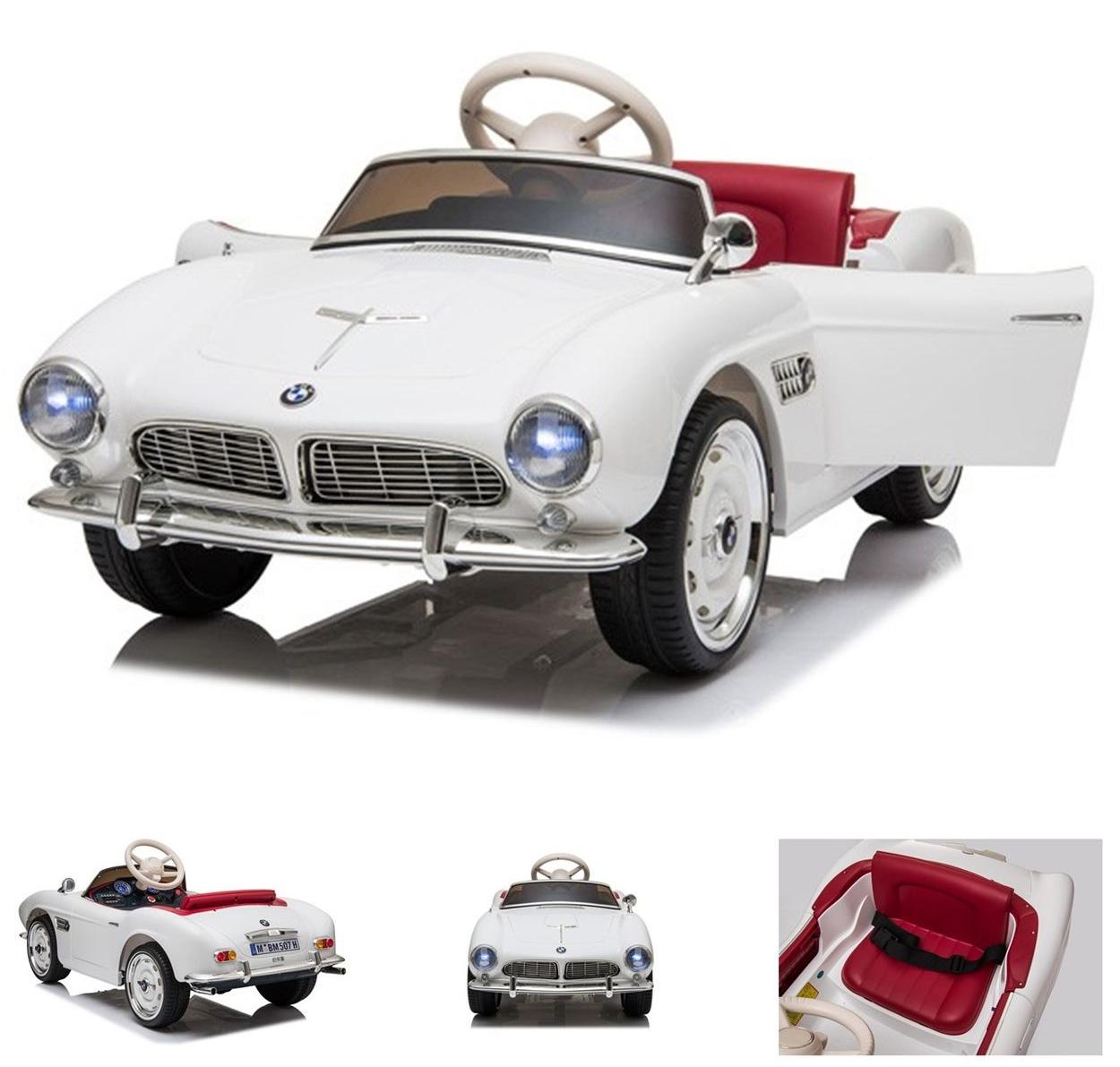 ES-Toys Kinder Elektroauto BMW 507 Oldtimer lizenziert EVA-Reifen 2x 35 Watt
