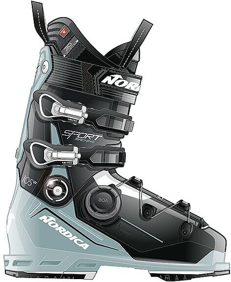 NORDICA Damen Skischuhe Sportmaschine 3 105 BOA GW schwarz   26,5 (40) W