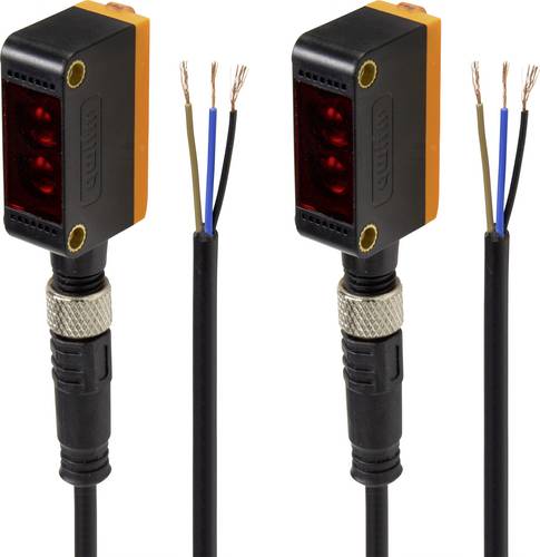 TRU COMPONENTS Lichtschranke TC-9444612 M8 Effektive Detektorreichweite: 1000cm hellschaltend