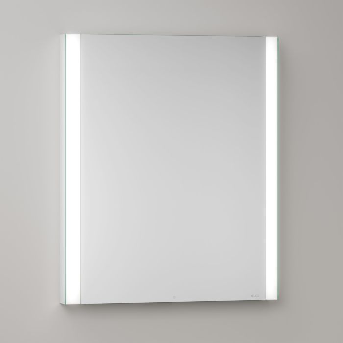 KEUCO Somaris Spiegelschrank mit Beleuchtung 14511001200 60x71x11,5cm, Wandeinbau, 1 Tür,  Anschlag links, verspiegelt