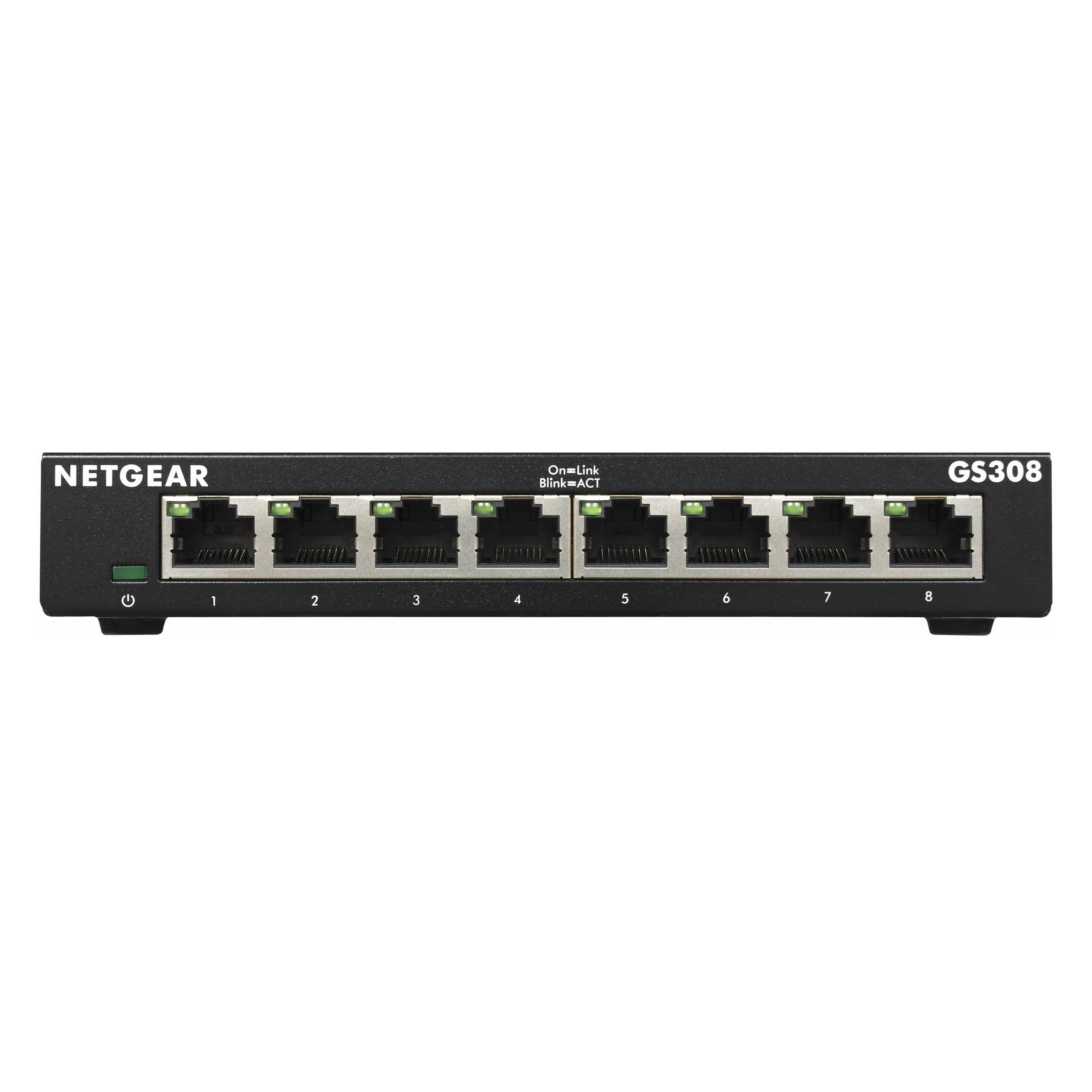 Netgear GS308-300PES (8 Ports) (GS308-300PES)