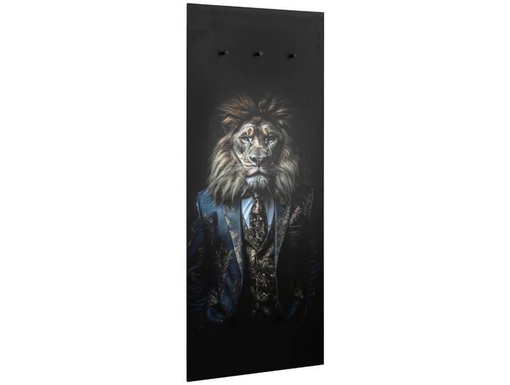 Wandgarderobe Kalea Löwe Multicolor